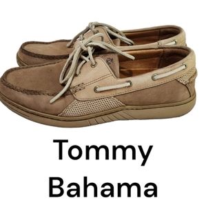 Tommy Bahama Sportside Boat Loafer shoes. Size 9.5
